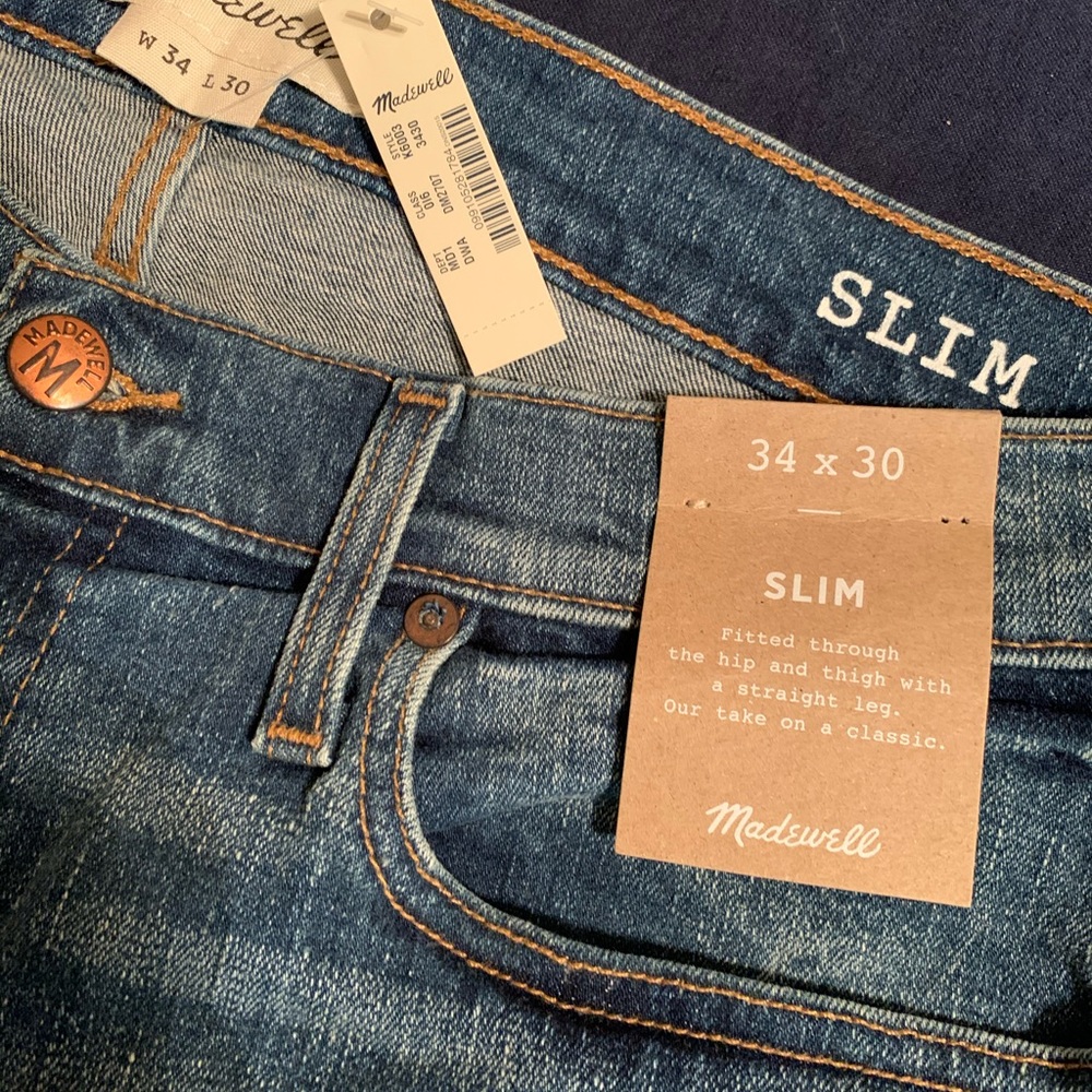 NWT Men’s Madewell Jeans